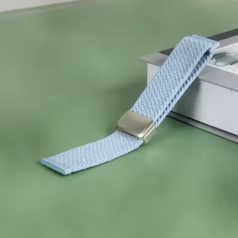 Braided Stretchy Band for Fitbit Sense/Fitbit Versa 3/ Versa 4/ Sense 2 Bands Magnetic Bracelet Band