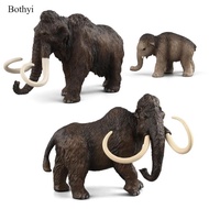 Bothyi 3 Pieces Woolly Ice Age Giant Figurine Realistic Ice Age Giant Figurine Highly