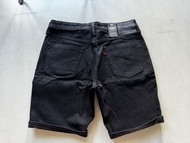 全新Levi’s 洗水黑色牛仔短褲 w30 visvim neighborhood
