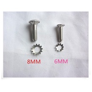 Washing Machine Tray Screw Skru Skru Stainless Steel Skru M8 Skru 10mm