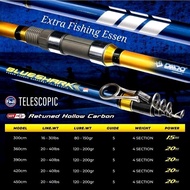 PREMIUM JORAN PASIRAN DAIDO BLUE SHARK Antena Teleskopik SURF Ring Fuji 360, 390, 420, 450 Pancing I