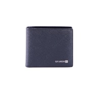 Guy Laroche กระเป๋าสตางค์หนังอัดลายซาเฟียโน่ 16 การ์ด สีดำ (BW32213R6BLS1)