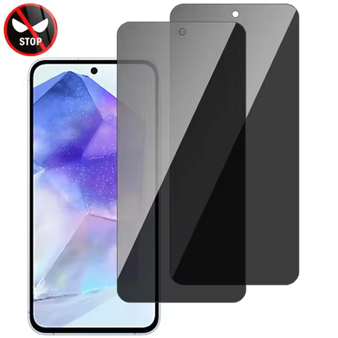 3D Privacy Screen Protectors For Samsung Galaxy C55 Anti-spy Protective Glass For Samsung Galaxy M55