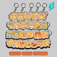 NEWEST COOL CUTE CHIBI KUICNG KEYCHAIN CHIBI CAT KEYCHAIN MURAH CRYING COOL STYLE TERLOPE LOPE NEWES