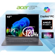 [New Copilot+ PC] [AMD Ryzen™ AI 7 350] Acer Aspire 16 | A16-61M-R308 16" WUXGA Display Laptop