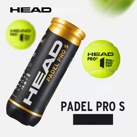 Original HEAD PADEL PRO S Tennis Balls Tennis Match Sports Training Ball 3B HEAD Tennis Padel Balls 