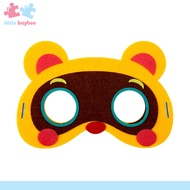 little-baybee หน้ากากแฟนตาซี ลายสัตว์ต่างๆ สำหรับเด็ก หน้ากากการ์ตูนDIY สายรัดยืดหยุ่นได้