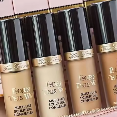 Too Faced Foundation Swan Snow Concealer Cream Lightweight Long‑wear Concealing Foundation Coverage 