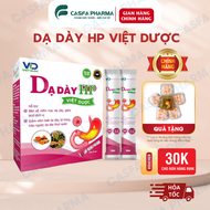 Dạ dày HP Việt dược Bảo vệ niêm mạc dạ dày giảm acid dịch vị trào ngược dạ dày Hộp 25 gói