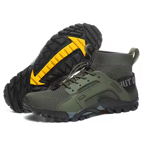 Unisex Hiking Wading Shoes Outdoor Climbing Cross-Country Fitness Shoes Anti-Slip Waterland Two-Purp