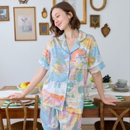 ชุดนอน Muslin Pajamas Collection Muslin Pet รุ่น Primitive World (N/T/L/K 3041) | ชุดนอนชุดเที่ยว