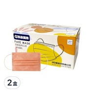 CS 凱馺國際 滿版三層醫用平面口罩 未滅菌 兒童  藕妃粉  30片  2盒