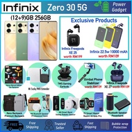 INFINIX Zero 30 5G 21GB(12+9)RAM 256GB | Dimensity 8020 | 108MP Camera | Original Infinix Malaysia