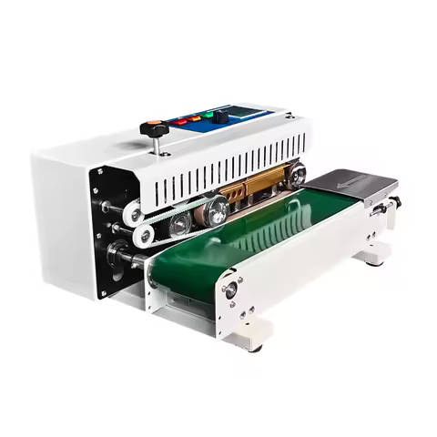 Desktop Version Automatic Continuous Band Sealer Bag Sealer FR-900M Bags Sealer Packaging Machine