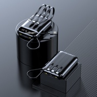【NEW 2025】100％ original powerbank 50000mah powerbank mini with Plug+IP/TC fast charging cable wirele