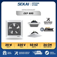 SEKAI CEF 895 CEILING EXHAUST SEKAI CEILING EXHAUST FAN CEF 895 [8 INCH]