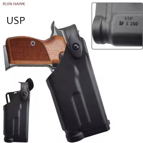 Military Airsoft Tactical Holster HK USP Holster Quick Drop Belt Gun Shooting Holster Hunting And Eq