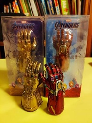 套裝一對價 Hot Toys 復仇者 Thanos Ifinity Gauntlet 無限手套/ Ironman Nano Gauntlet 納米手套 HotToys Cosbaby