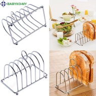 Babyko>>Bread Rack Erving Dining Stand For Home/restaurant Stainless Steel With 6 SlotsBrand New