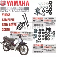 FULL SET!! ORIGINAL YAMAHA Y110 SS110 SS1 Y110SS SRE (3YR) BODY COVER SCREW SKRU SKREW COVER SET SKR