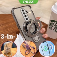【3 in 1】Case for Redmi note 8 pro redmi note 8 phone casing Softcase Silicone shockproof Cover new d