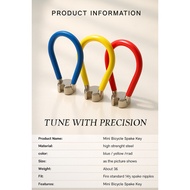 Bicycle Spoke Wrench Spoke Wheelset Precision Spoke Adjustment Tool Steel Material MTB Fixie