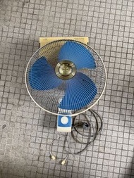 40cm 16” Panasonic wall fan 樂聲牌鋁金屬扇葉掛牆風扇（上水交收）正常使用,如圖所有，有運行影片 Trade at sheung shui