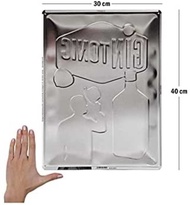 Open Bernice-Art Bar - Gin Tonic, Tin Sign 30 x 40 cm, Colourful