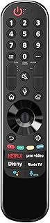 AULCMEET MR22GN Voice Replace Remote Control for LG Smart 3D LED TV NANO80, 75 Series UQ90, UQ80, UQ