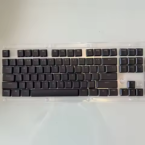 G915XTKL keycaps, PBT transparent wear-resistant original keycaps compatible with Logitech G915X/G91