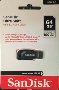 SanDisk 隨身碟 USB 3.0 64GB