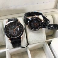 [Mncp] Jam Tangan Couple Charles Delon Rose Gold Original Water