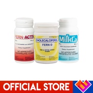 Fern Miracle Trio (Fern D + Fern Active + Milkca) Fern D 60/120 soft gels