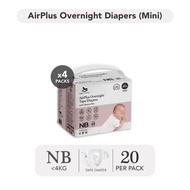 Applecrumby™ Chlorine Free Premium Newborn Baby Diapers (NB20 x 4 Packs)