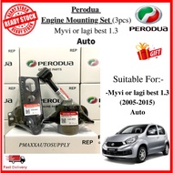 PERODUA MYVI OR LAGI BEST 1.3 ENGINE MOUNTING SET (3PCS) ORIGINAL #Perodua #Myvi #Engine Mounting #A