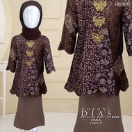 DMIMI DIAS BAJU KURUNG PAHANG KANAK-KANAK MATERIAL DOBBY SILK 2025