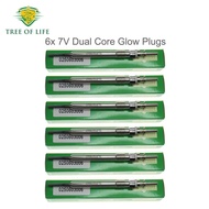 6x 7V Glow Plugs For 3 4 5 Series E90 E91 E93 E92 F07 F10 F11 F30 F31 F33 F32 F34 F36 G30 G31 325D 3