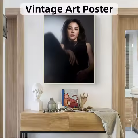 Peraya Malisorn Faye Poster No Framed Poster Kraft Club Bar Paper Vintage Poster Wall Art Painting B