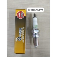 100% ORIGINAL NGK G-POWER SPARK PLUG CPR6EAGP-9 CPR8EAGP-9 CR7HGP BR8EGP SRL115FI/ W125/W110/LC135/R
