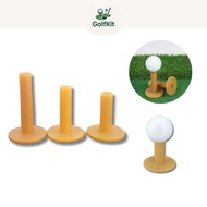 Golf Rubber Tee – 60/70/80mm Training Rubber Tee for Driving Range & Golf Mat
