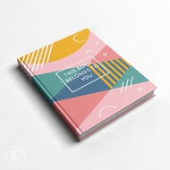 Custom book notebook school college notes memphis 03