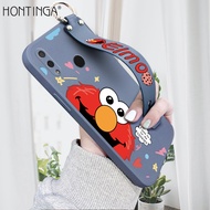 Hontinga เคสโทรศัพท์ Hontingaเคสสำหรับ Huawei Y9S Y9 2019 Y9 Prime 2019เคสลาย Sesame Street แบบดั้งเดิมเคสยางขอบซิลิโคนนิ่มเหลวชนิดเต็มรูปแบบเคสป้องกันกล้องด้านหลังเคสใส่โทรศัพท์นิ่ม