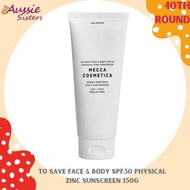 澳洲Mecca Cosmetics 面部及身體防曬霜 SPF 30+ 150g 防UVA/UVB