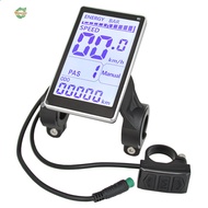 E-Bike Display 24-48V Electric Bike LCD จอแสดงผลหน้าจอกันน้ำ E สกูตเตอร์ M5 แผงสำหรับชิ้นส่วนจักรยาน