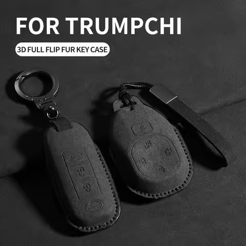 Car Remote Key Case Cover For Trumpchi GAC GS3 GS5 GS6 S7 S9 Empow J11 J12 J13 J14 J15 J16 Suede Car