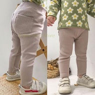 【CW】 Fashion Stripes Cotton Pants for Children Leggings Baby Boy Child Trousers Sweatpants
