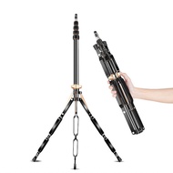 jingcc-my Photography Light Stand  7.2ft/2.2m Extendable Tripod with 180° Reversible Portable Foldin