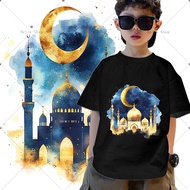 红220G 100% Cotton 红ELLY Premium Cotton Combed | Boys' Shirts Absorb Sweat | Simple Raya T-Shirt | Cu