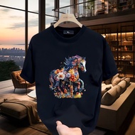 INS Fashion Summer Men's Printed T Shirt Baju Lelaki Cotton Casual T Shirt Lelaki Lengan Pendek Roun