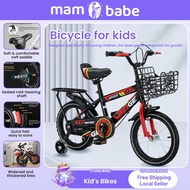 Bike For Kids 2-14 Years 50kg Removable Training Wheels Adjustable Seat Boys And Girls Bicycle